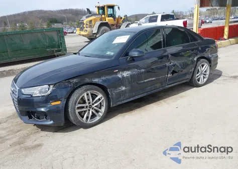 2017 Audi A4 2.0T Season Of Audi Premium from USA, damaged, VIN WAUDNAF47HN047993